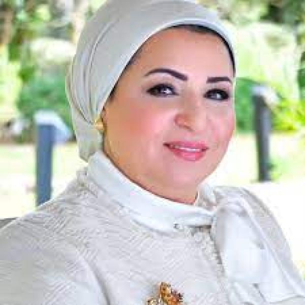 السيدة انتصار السيسي تهنئ المصريين بذكرى ثورة 23 يوليو