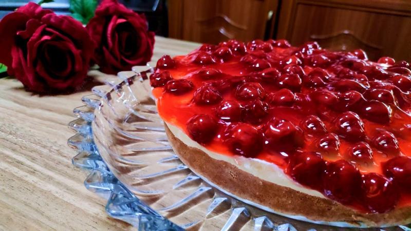 طريقة عمل التشيز كيك بالكريز