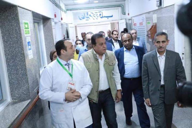 وزير الصحة يوجب توفير المستلزمات الطبية لإنهاء قوائم الانتظار بمستشفى قلب المحلة