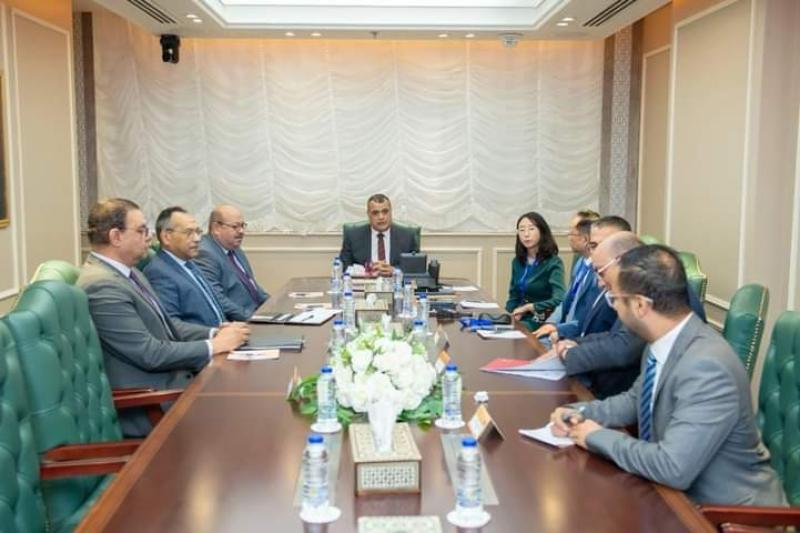 وزير الانتاج الحربى نعمل زيادة التعاون مع شركة E-HAUTE الصينية
