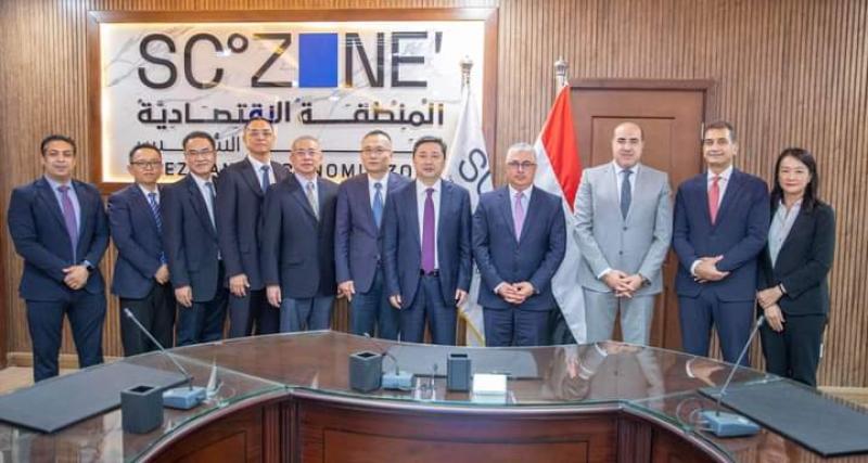 تفاصيل لقاء وليد جمال الدين مع وفد منطقة هايكو الصينية للتنمية الصناعية