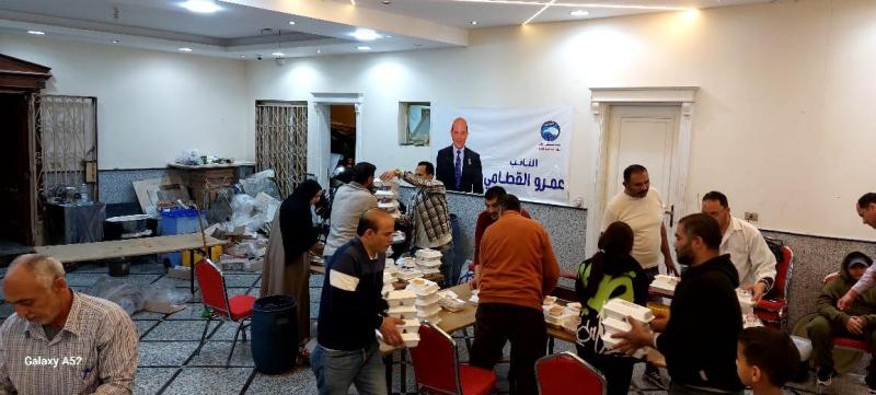 النائب عمرو القطامي يواصل حملة «إفطار صائم» بالشيخ زايد و6 أكتوبر