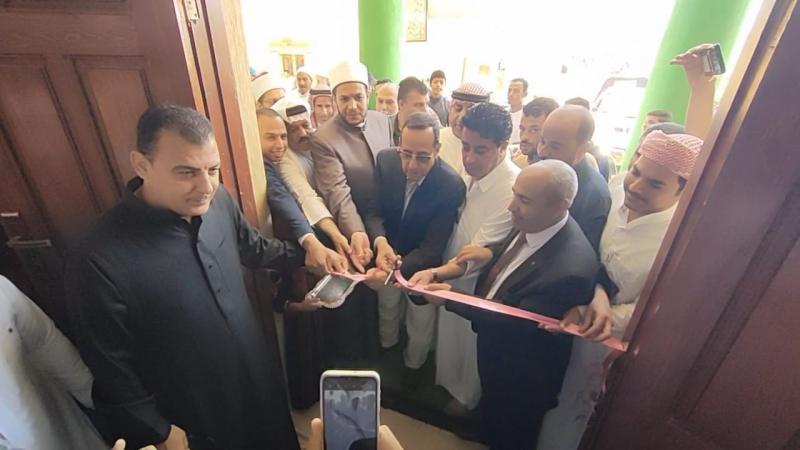 محافظ شمال سيناء يفتتح المسجد الكبير في الشيخ زويد