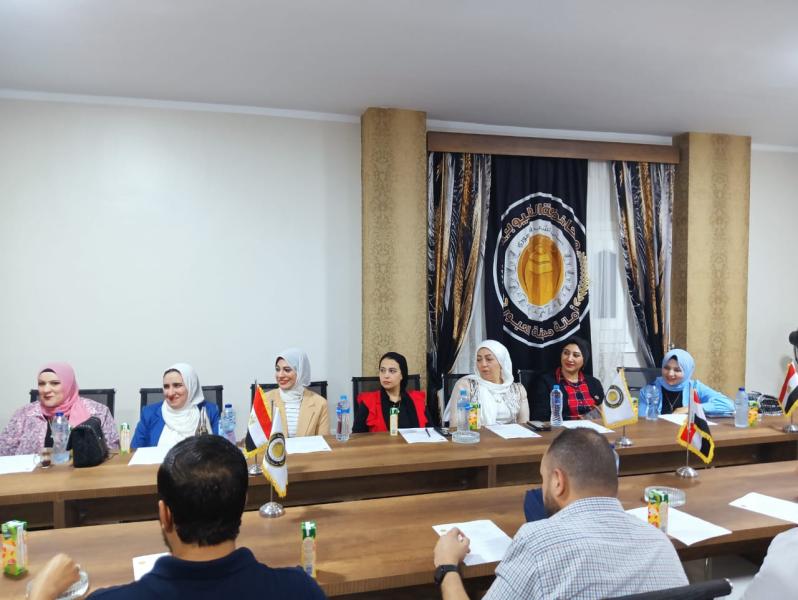 بالصور.. أمانة العبور تعقد إجتماعا تنظيميا لمناقشة خطة عمل المرحلة القادمة