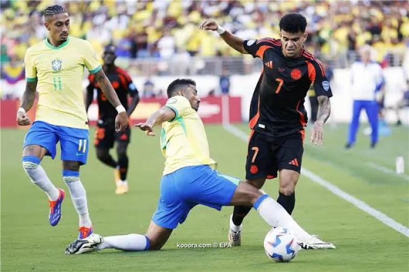 البرازيل تتعادل ضد كولومبيا وتضع السامبا أمام أقوى منتخبات كوبا أمريكا