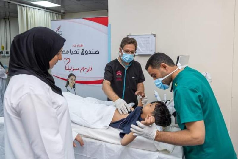 صندوق تحيا مصر يطلق مبادرة قلوبهم مسؤوليتنا لتركيب الصمامات الرئوية للأطفال