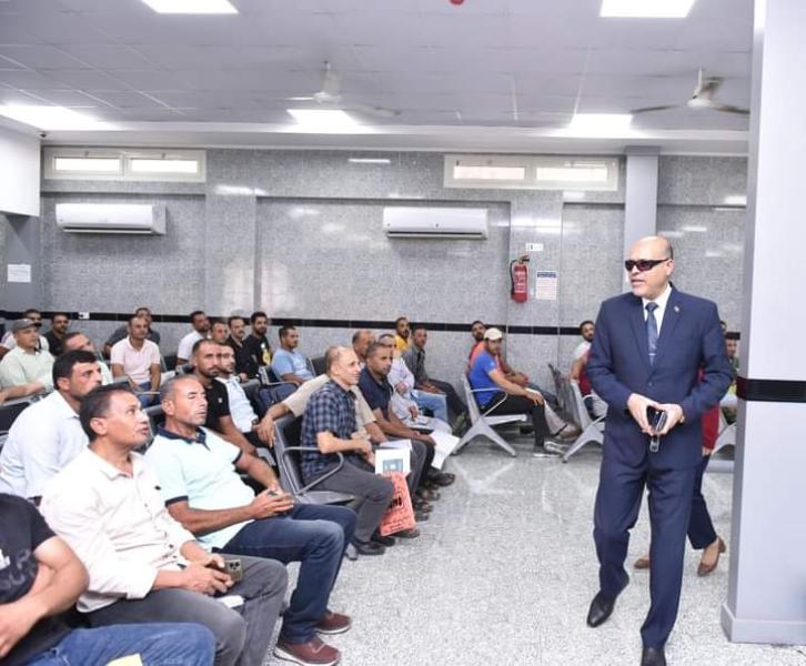 وزير العمل يتفقد إختبارات شباب تقدموا على فرص عمل توفرها شركات في البوسنة والهرسك