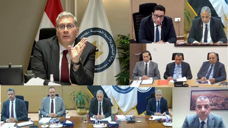 وزير البترول يترأس اجتماعاً لاعتماد نتائج أعمال ”ويبكو” و”بدر للبترول” ويستعرض خطط تطوير ميناء الحمراء وزيادة الإنتاج