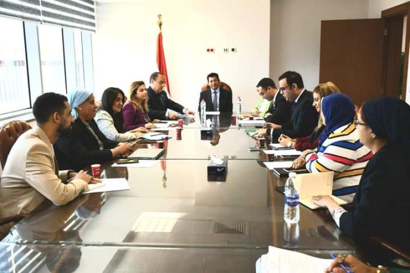 وزير الشباب يستقبل الممثل المقيم الجديد لمنظمة UNFPAويبحث آفاق التعاون المستقبلي