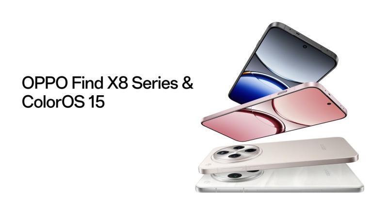 أوبوو ”OPPO” تُطلق سلسلة OPPO Find X8 مع نظام ColorOS 15