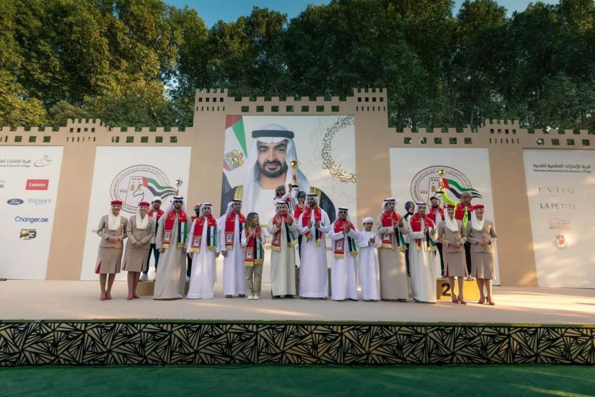 إسطبلات الوثبة تحقق اللقب الـ 11 بكأس رئيس الدولة للقدرة